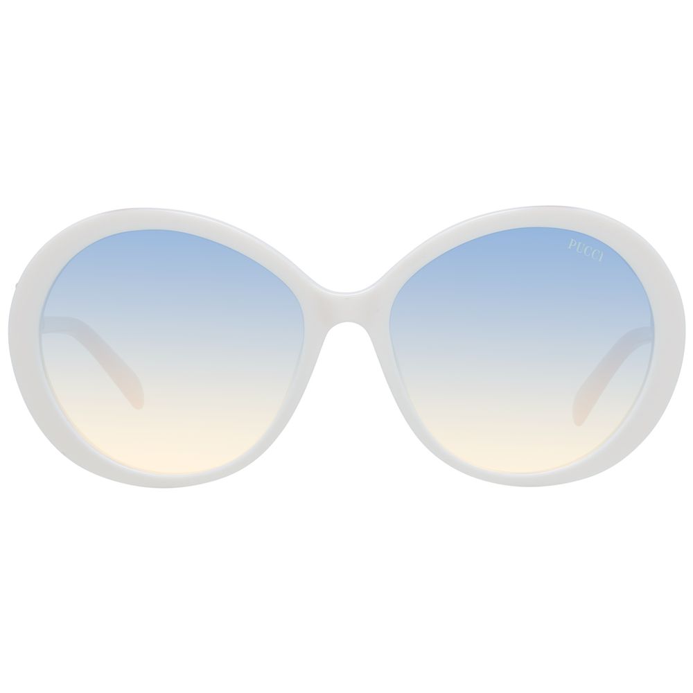 Emilio Pucci Weiße Frauen Sonnenbrille