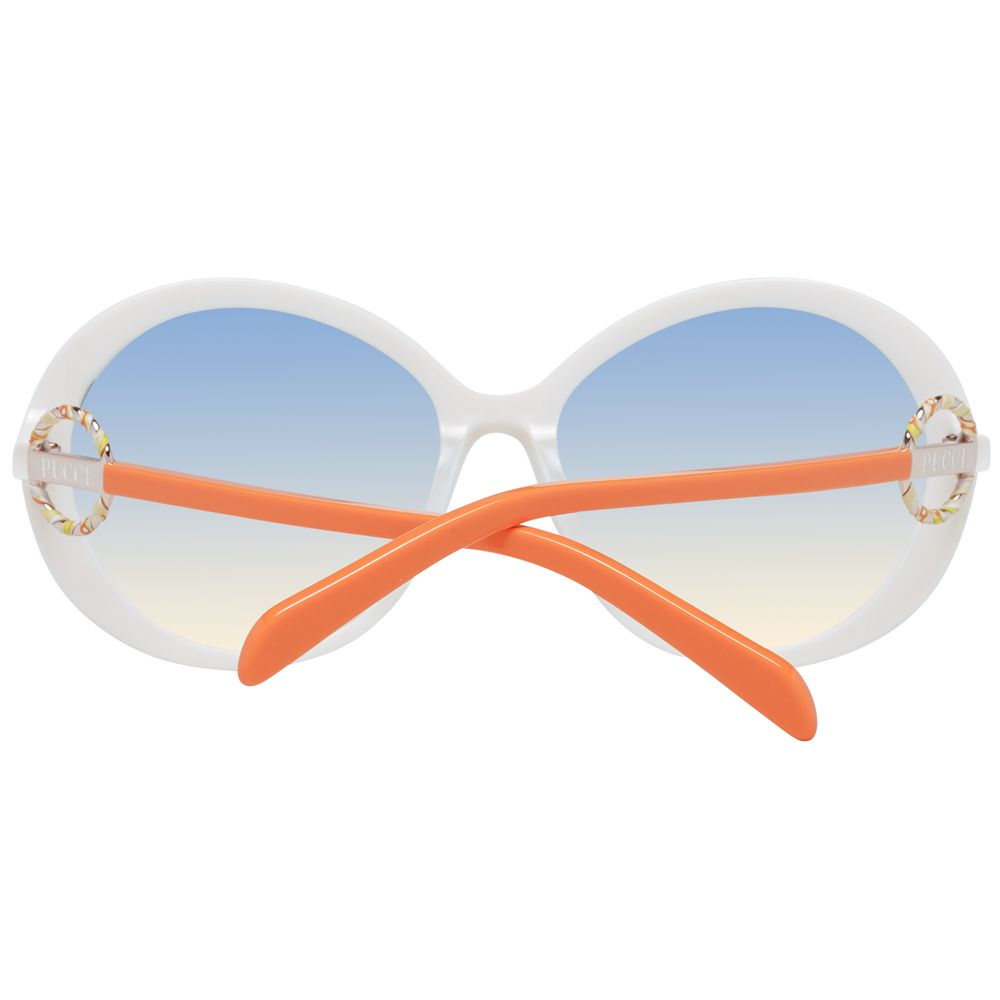 Emilio Pucci Weiße Frauen Sonnenbrille