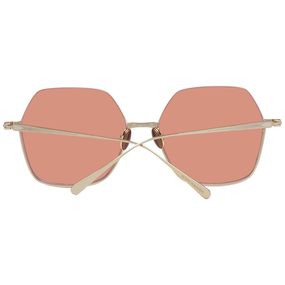 Scotch & Soda Gold Frauen Sonnenbrille