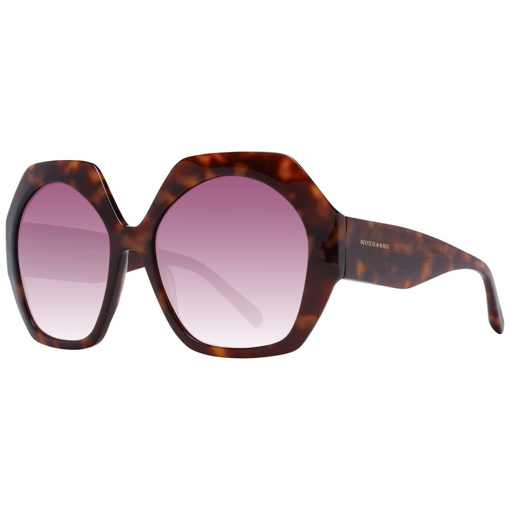 Scotch & Soda Braune Frauen Sonnenbrille