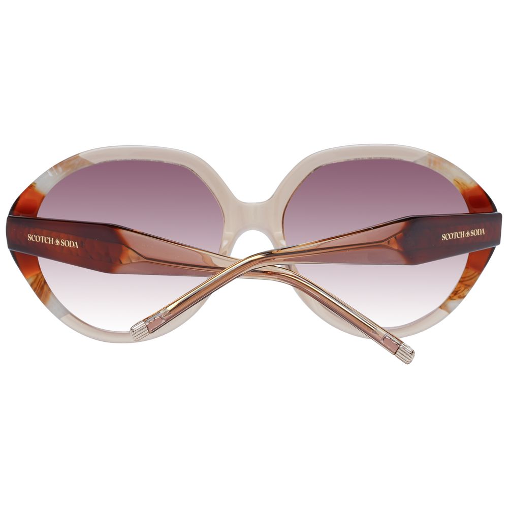 Scotch & Soda Braune Frauen Sonnenbrille