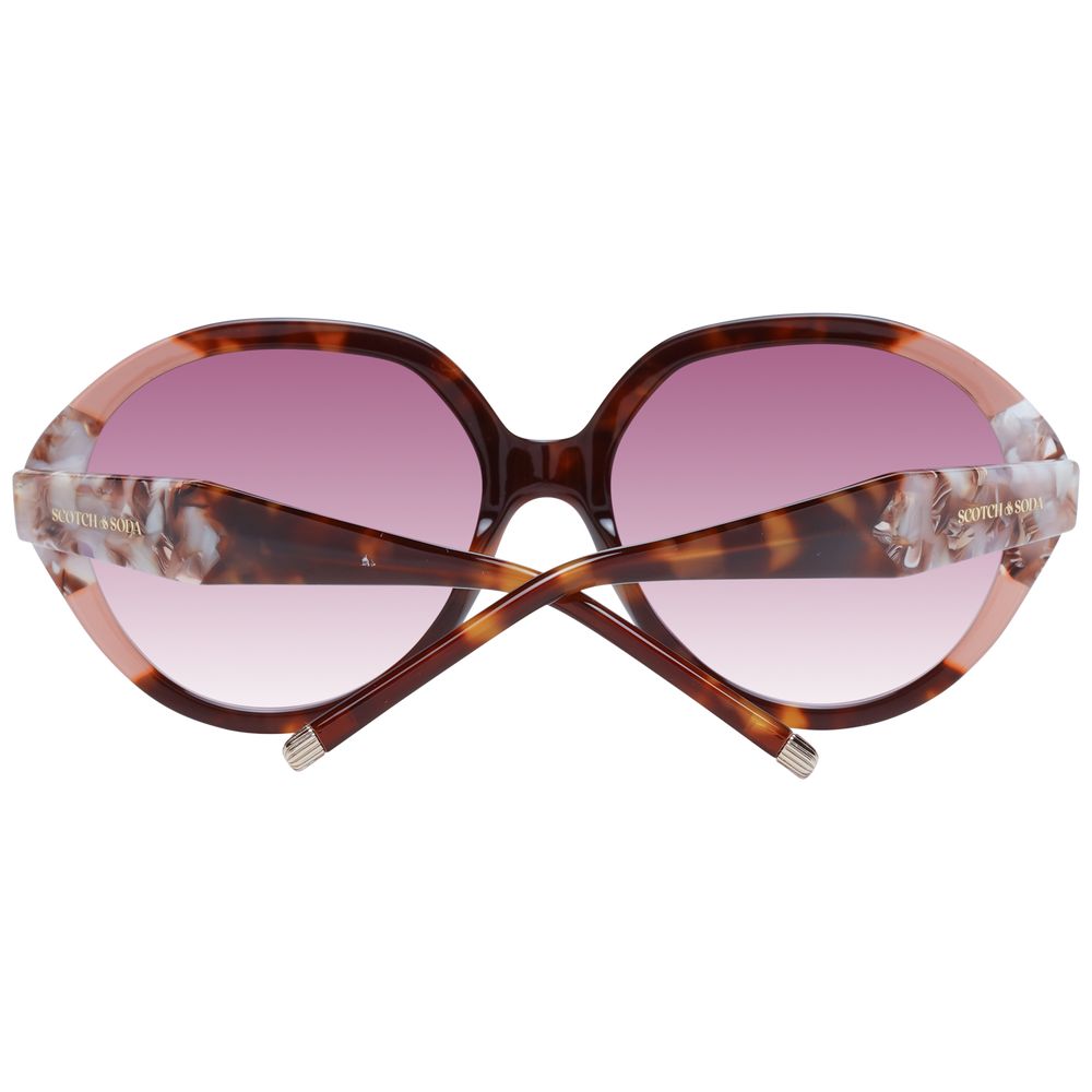 Scotch & Soda Braune Frauen Sonnenbrille