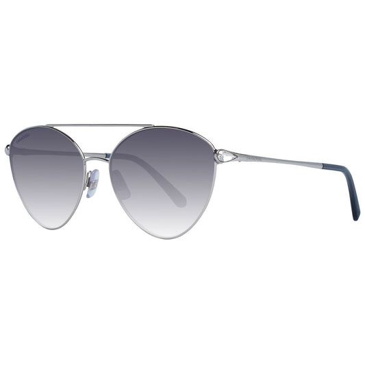 Swarovski Silberne Frauen-Sonnenbrille