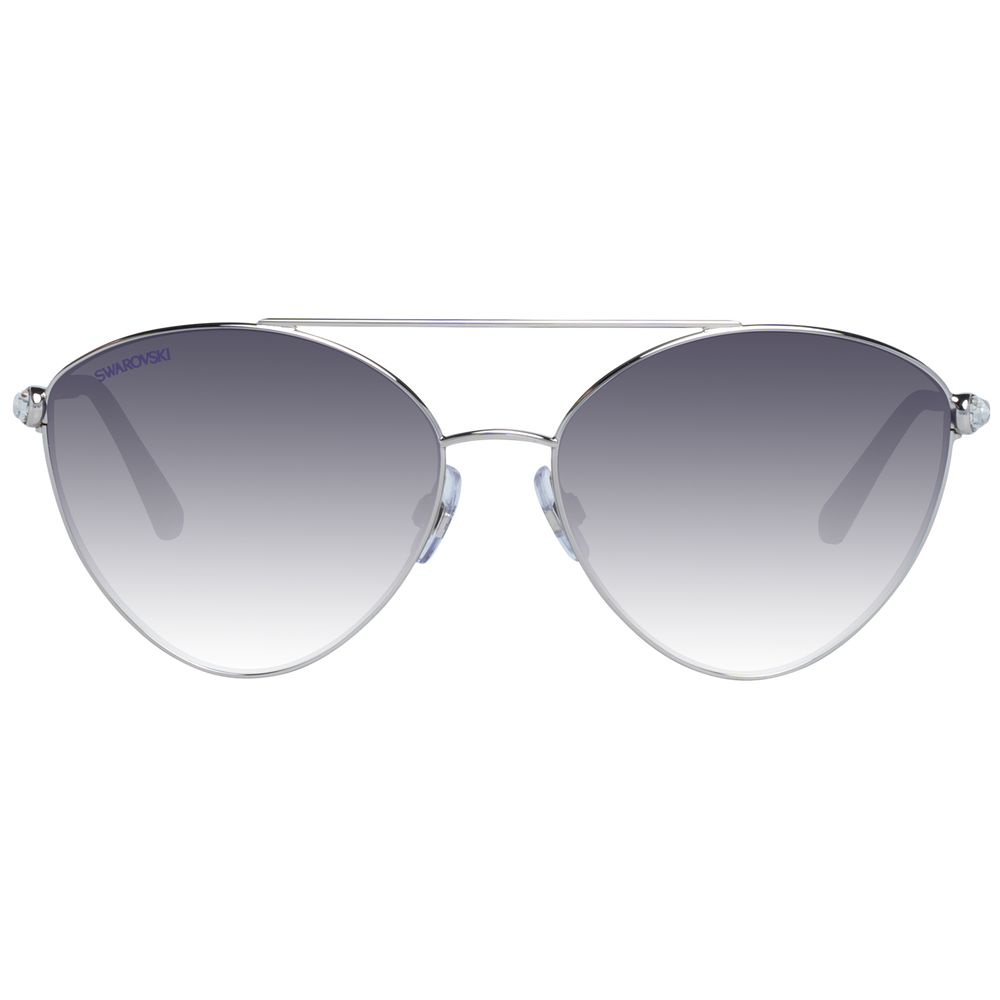 Swarovski Silberne Frauen-Sonnenbrille