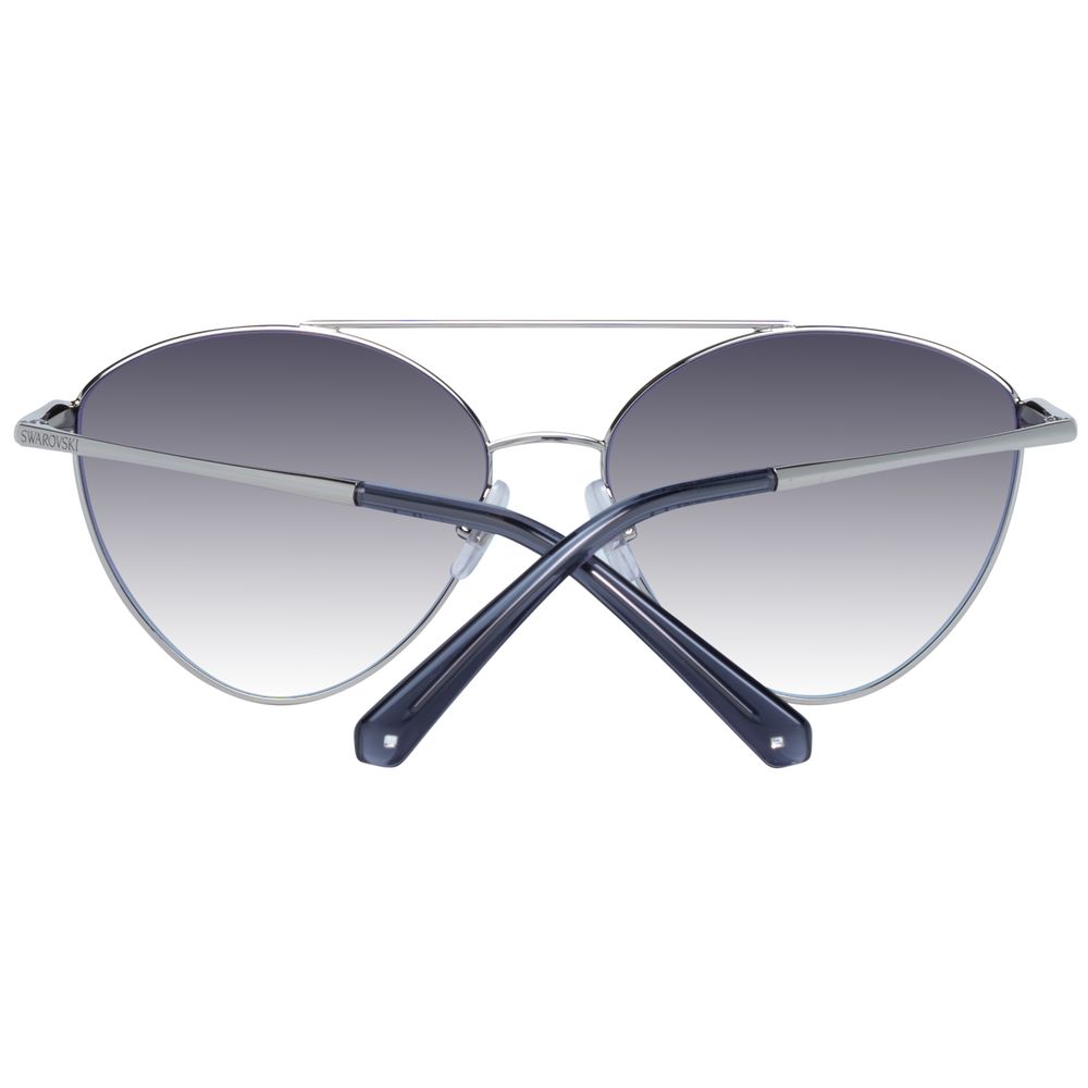 Swarovski Silberne Frauen-Sonnenbrille