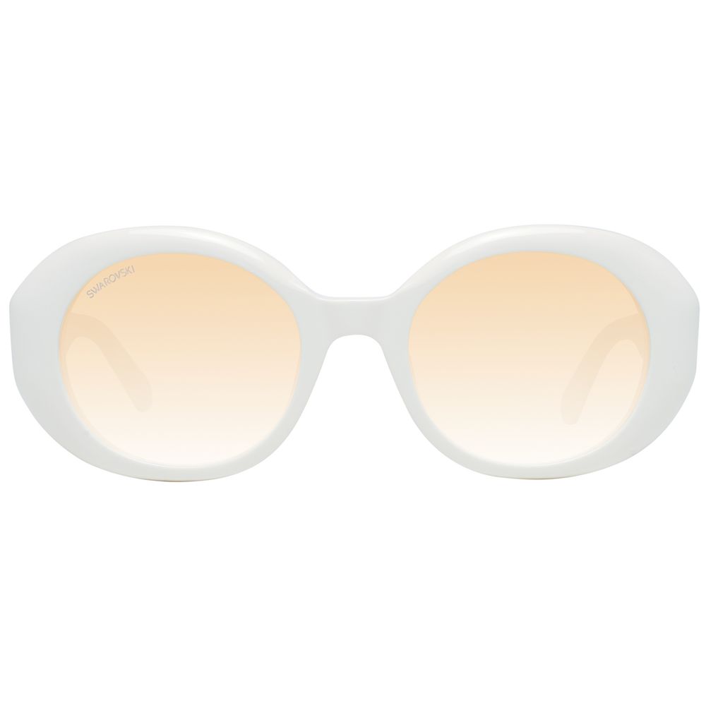 Swarovski Weiße Frauen Sonnenbrille