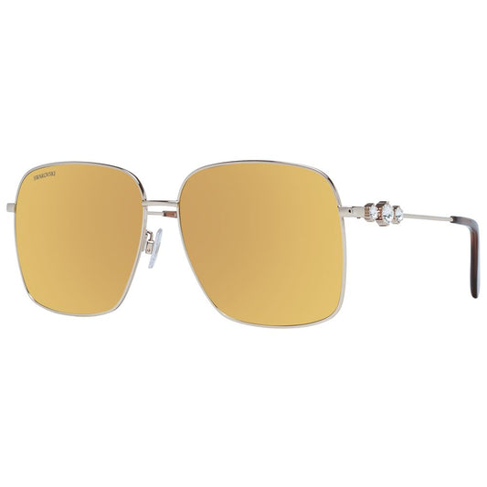 Swarovski Gold Frauen Sonnenbrille