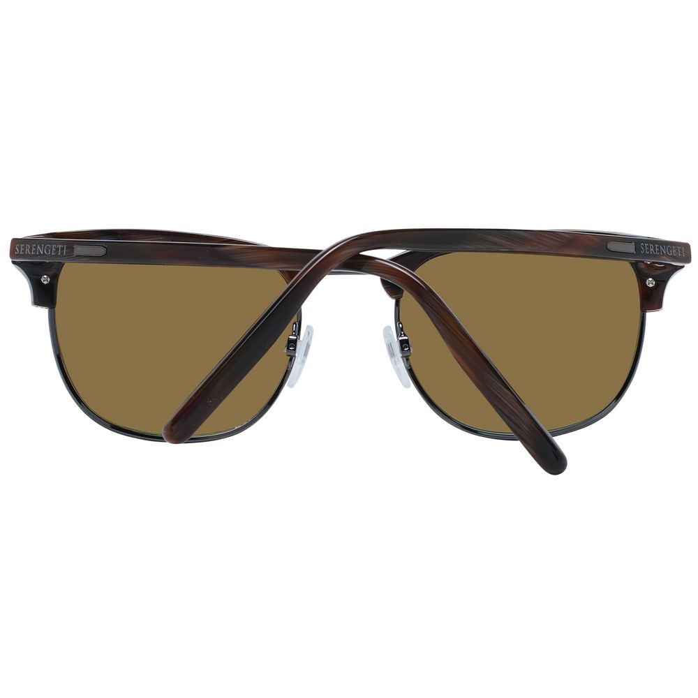 Serengeti Braune Unisex-Sonnenbrille