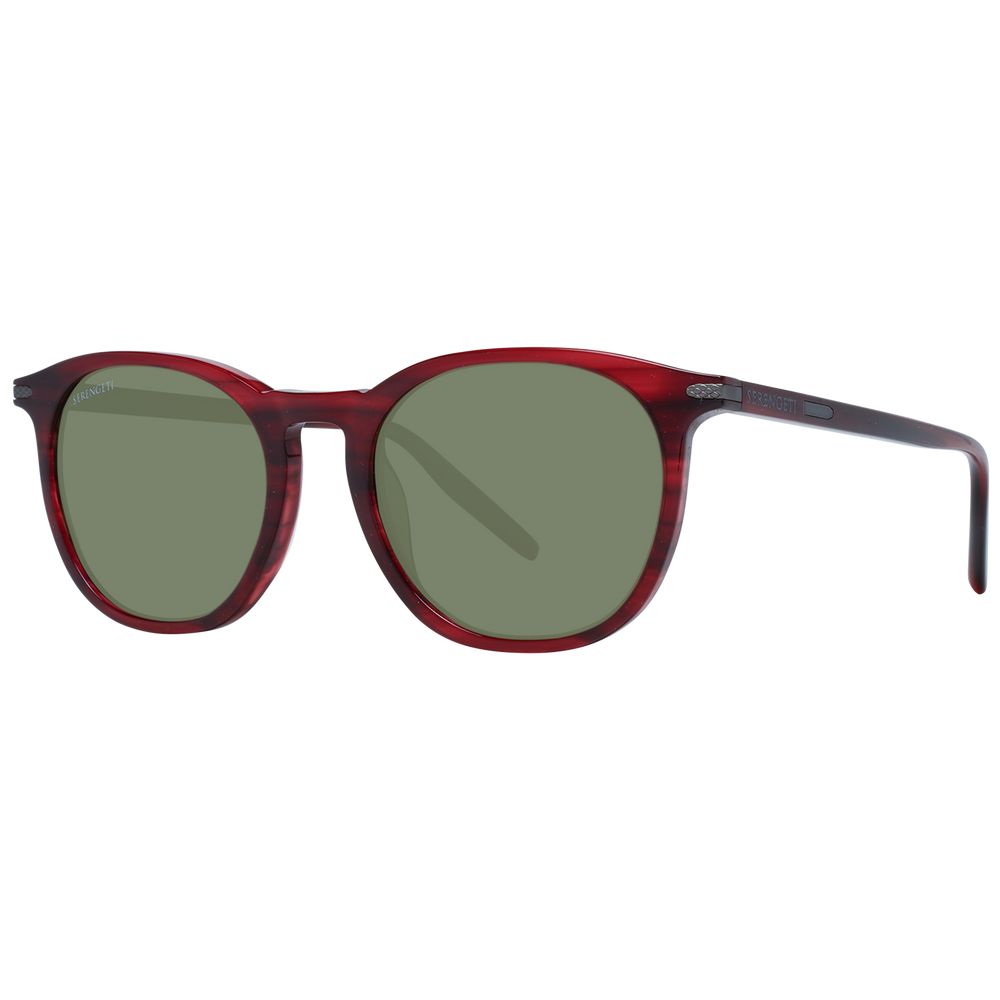 Serengeti Rote Unisex-Sonnenbrille