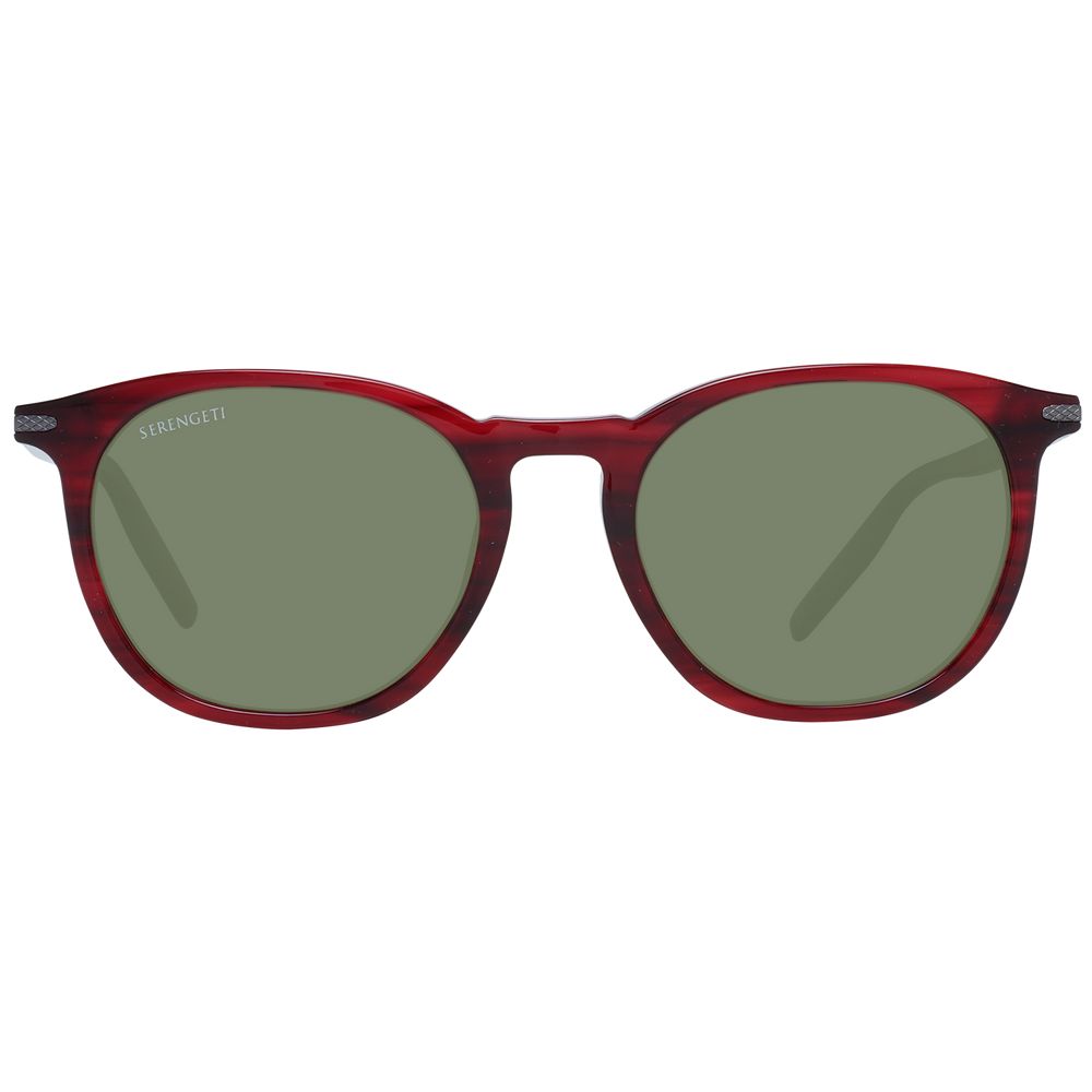 Serengeti Rote Unisex-Sonnenbrille