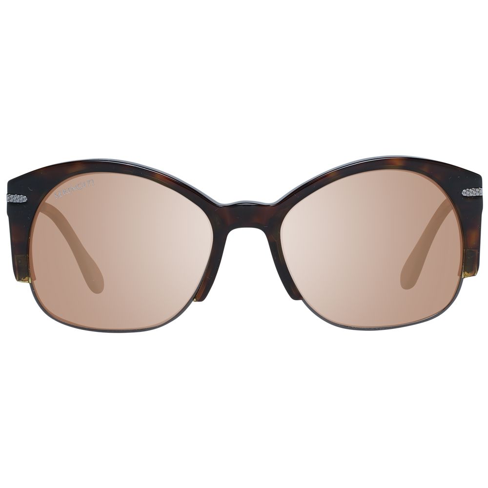 Serengeti Braune Unisex-Sonnenbrille