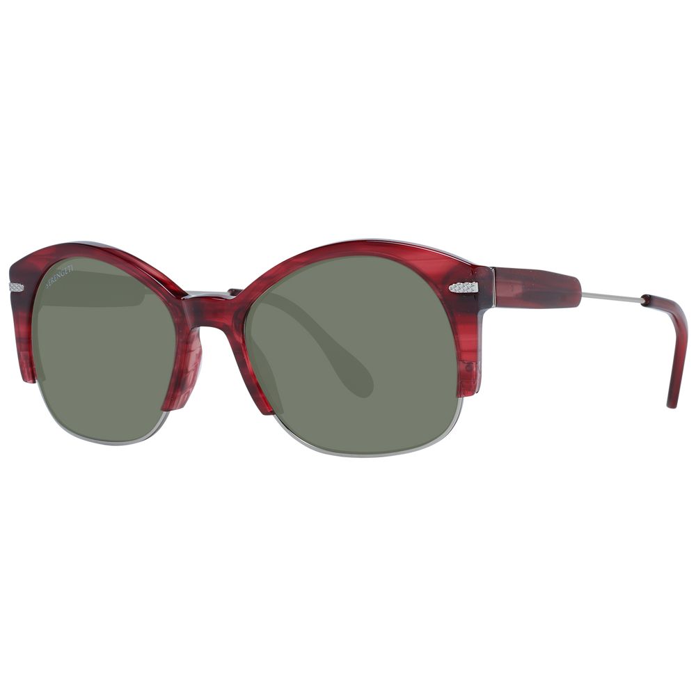 Serengeti Rote Unisex-Sonnenbrille