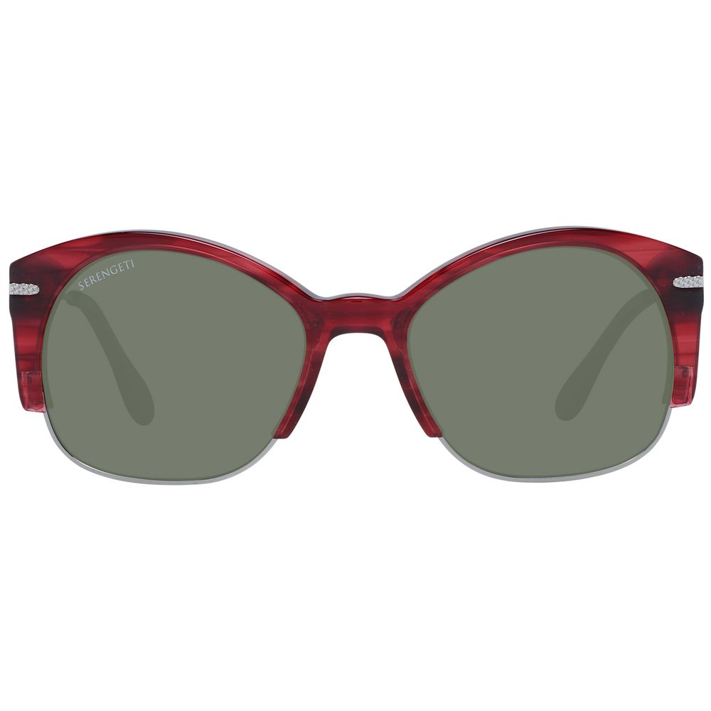 Serengeti Rote Unisex-Sonnenbrille