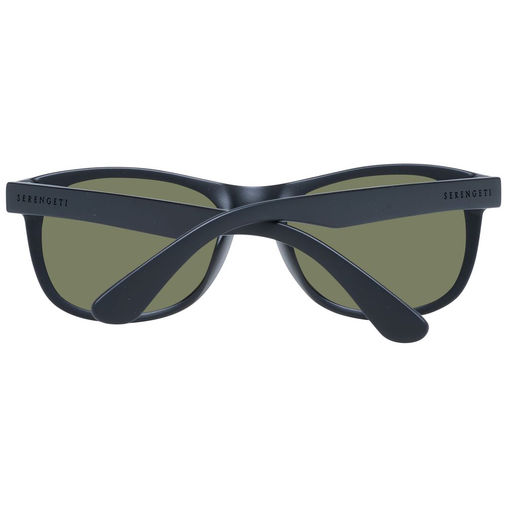 Serengeti Schwarze Unisex-Sonnenbrille