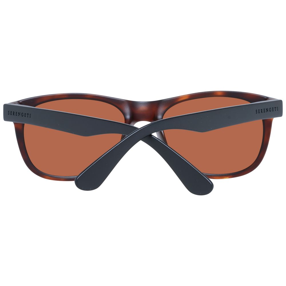 Serengeti Schwarze Unisex-Sonnenbrille