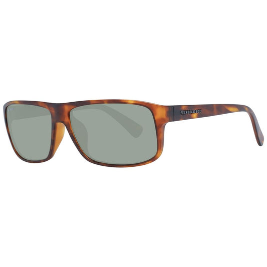 Serengeti Braune Unisex-Sonnenbrille