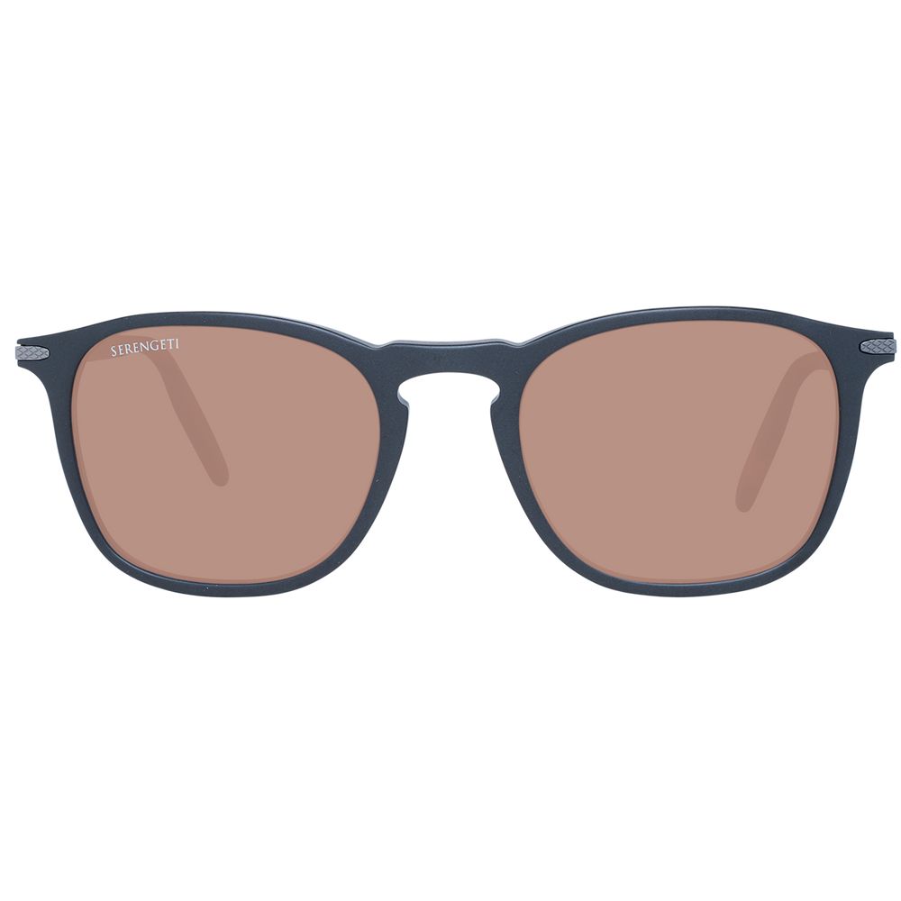 Serengeti Schwarze Unisex-Sonnenbrille