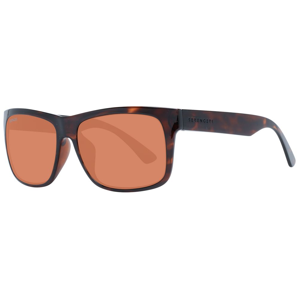 Serengeti Braune Unisex-Sonnenbrille