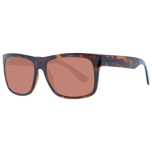 Serengeti Braune Unisex-Sonnenbrille