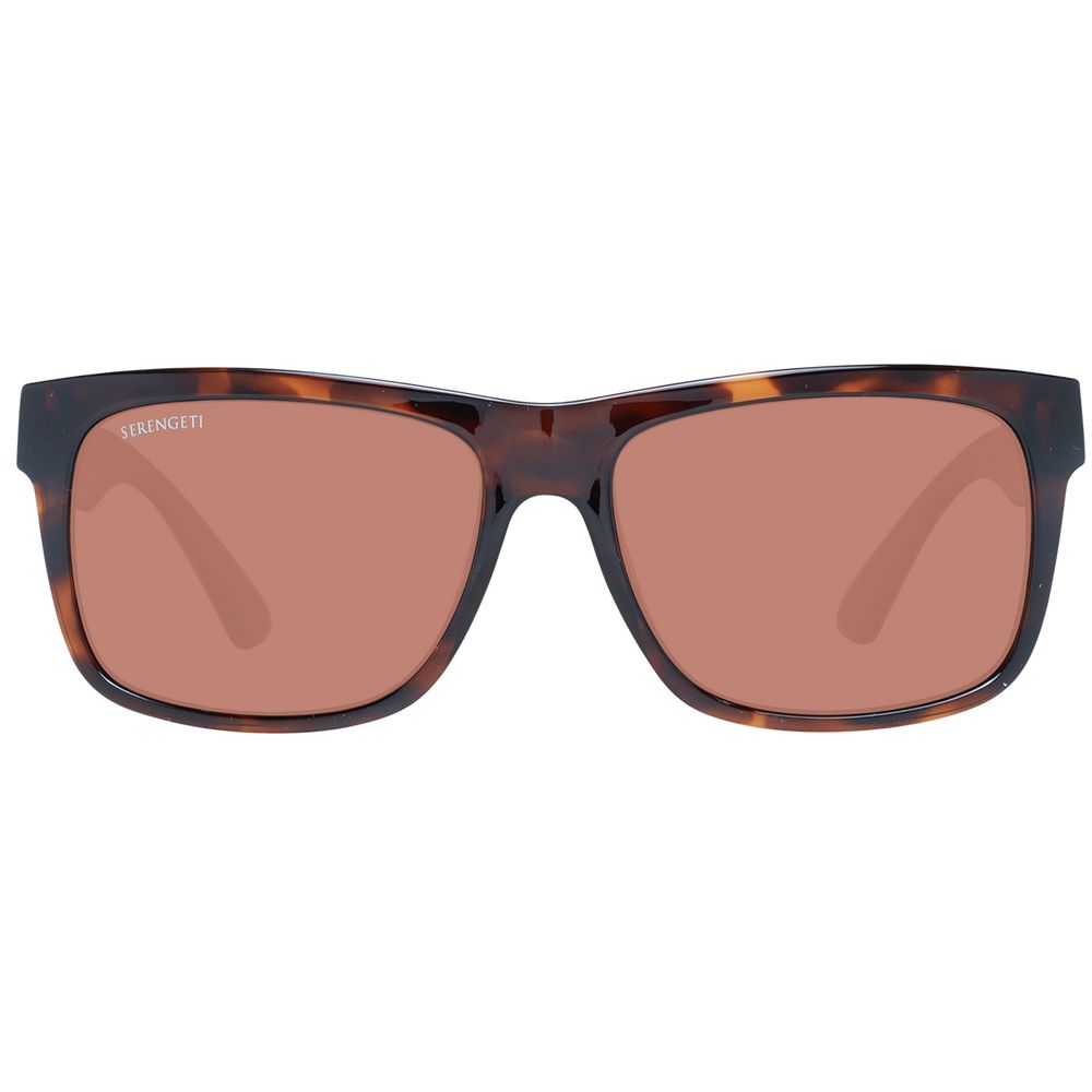 Serengeti Braune Unisex-Sonnenbrille