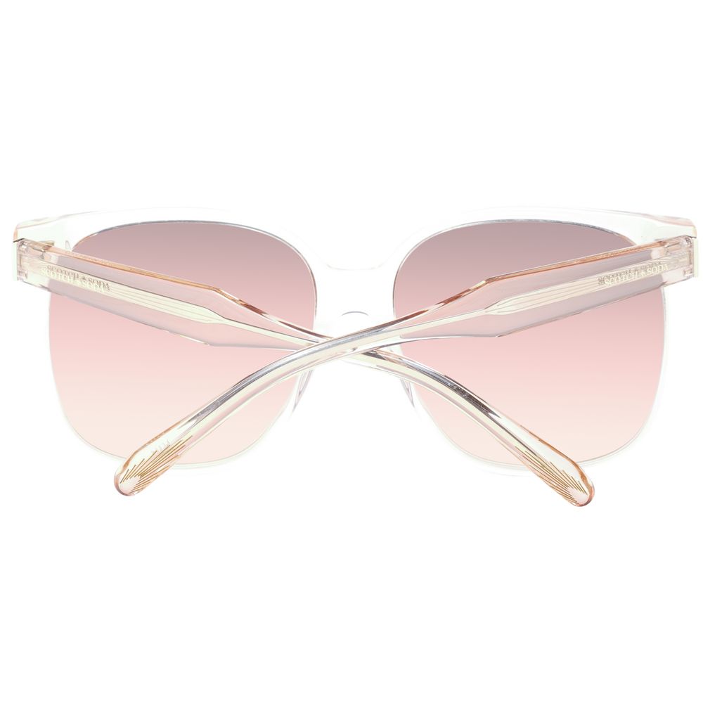 Scotch & Soda Transparente Frauen-Sonnenbrille