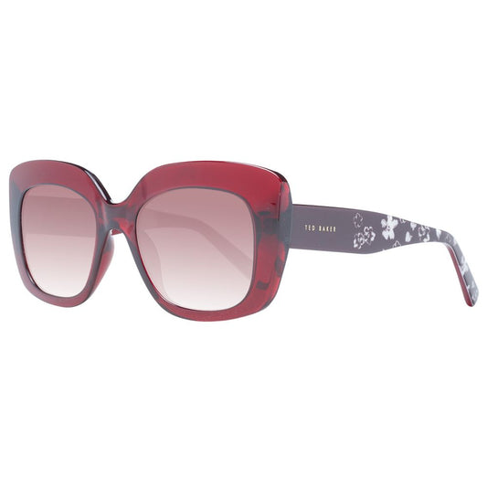 Ted Baker Rote Frauen-Sonnenbrille