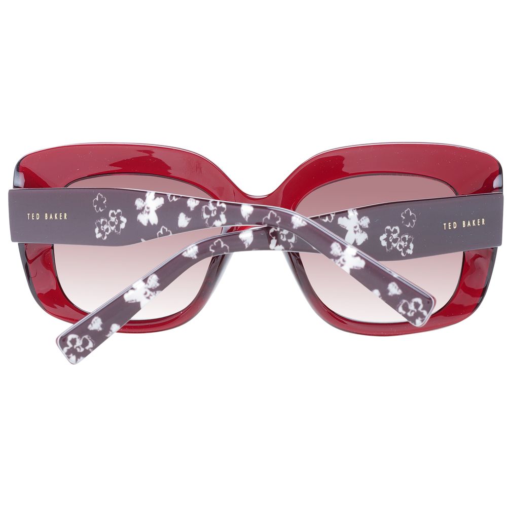 Ted Baker Rote Frauen-Sonnenbrille