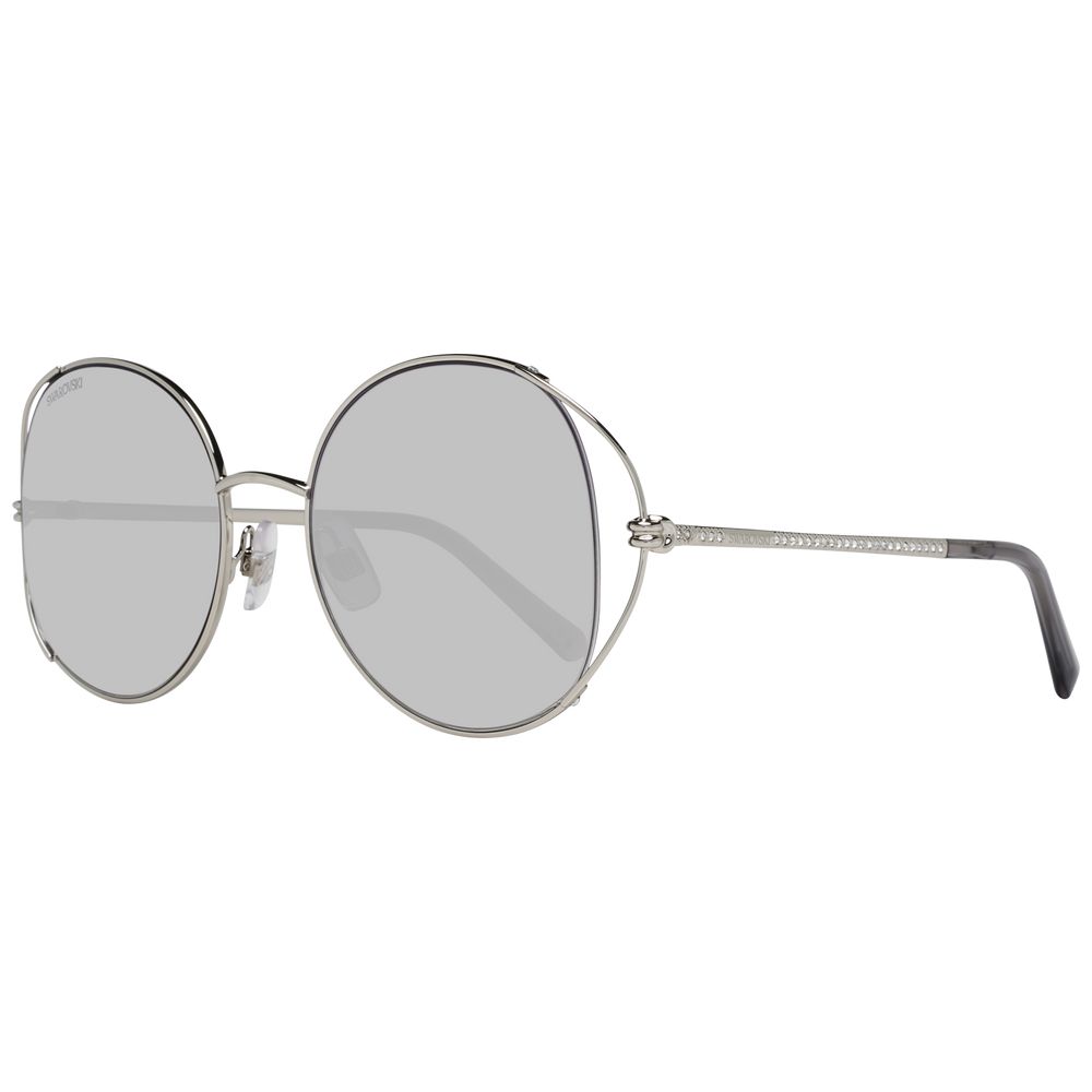 Swarovski Silberne Frauen-Sonnenbrille