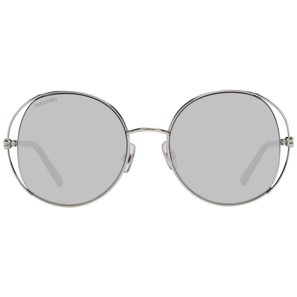 Swarovski Silberne Frauen-Sonnenbrille