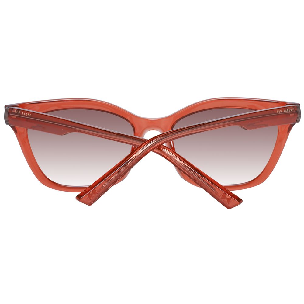 Ted Baker Rote Frauen-Sonnenbrille