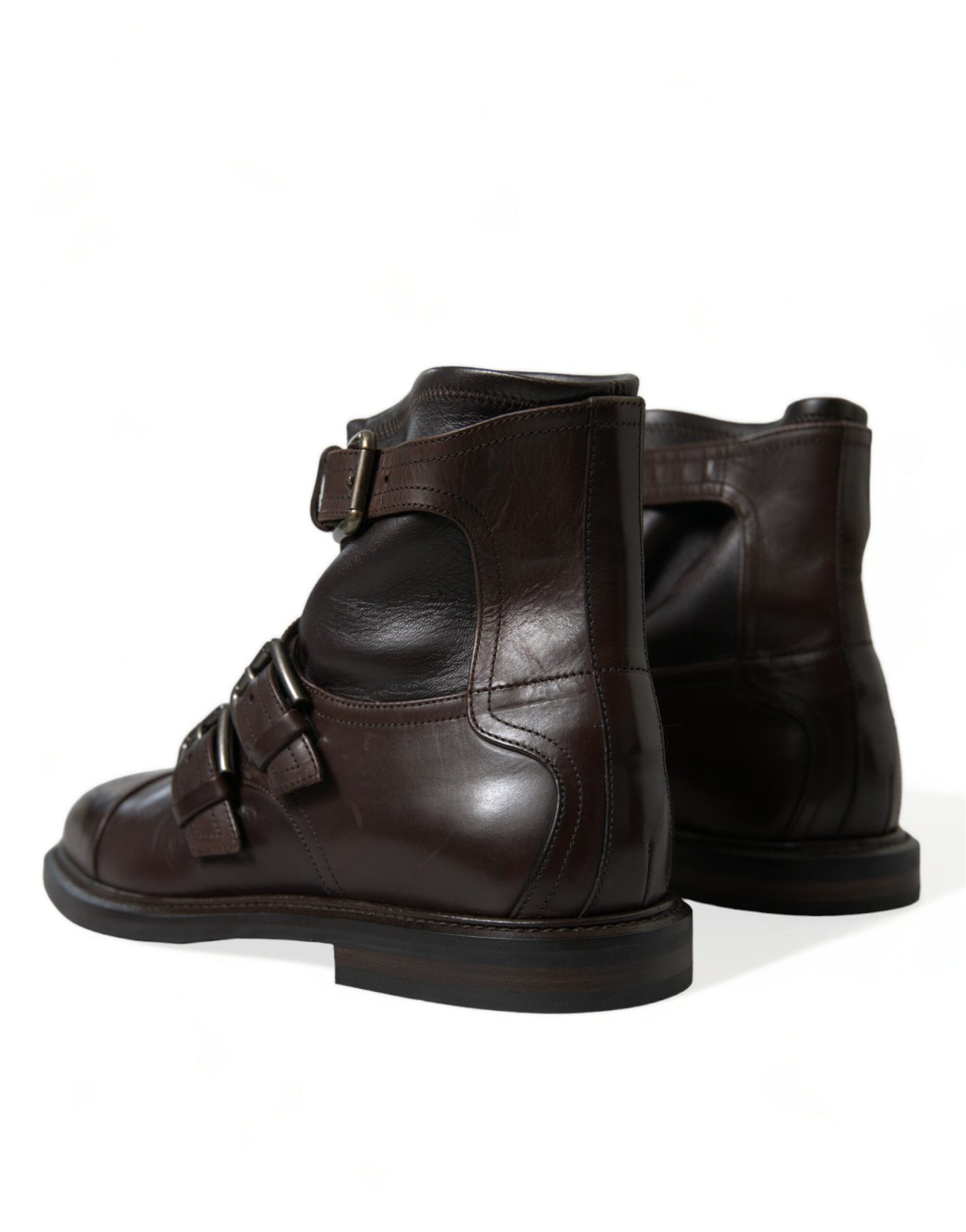 Dolce & Gabbana Elegante Herren-Stiefeletten aus Leder