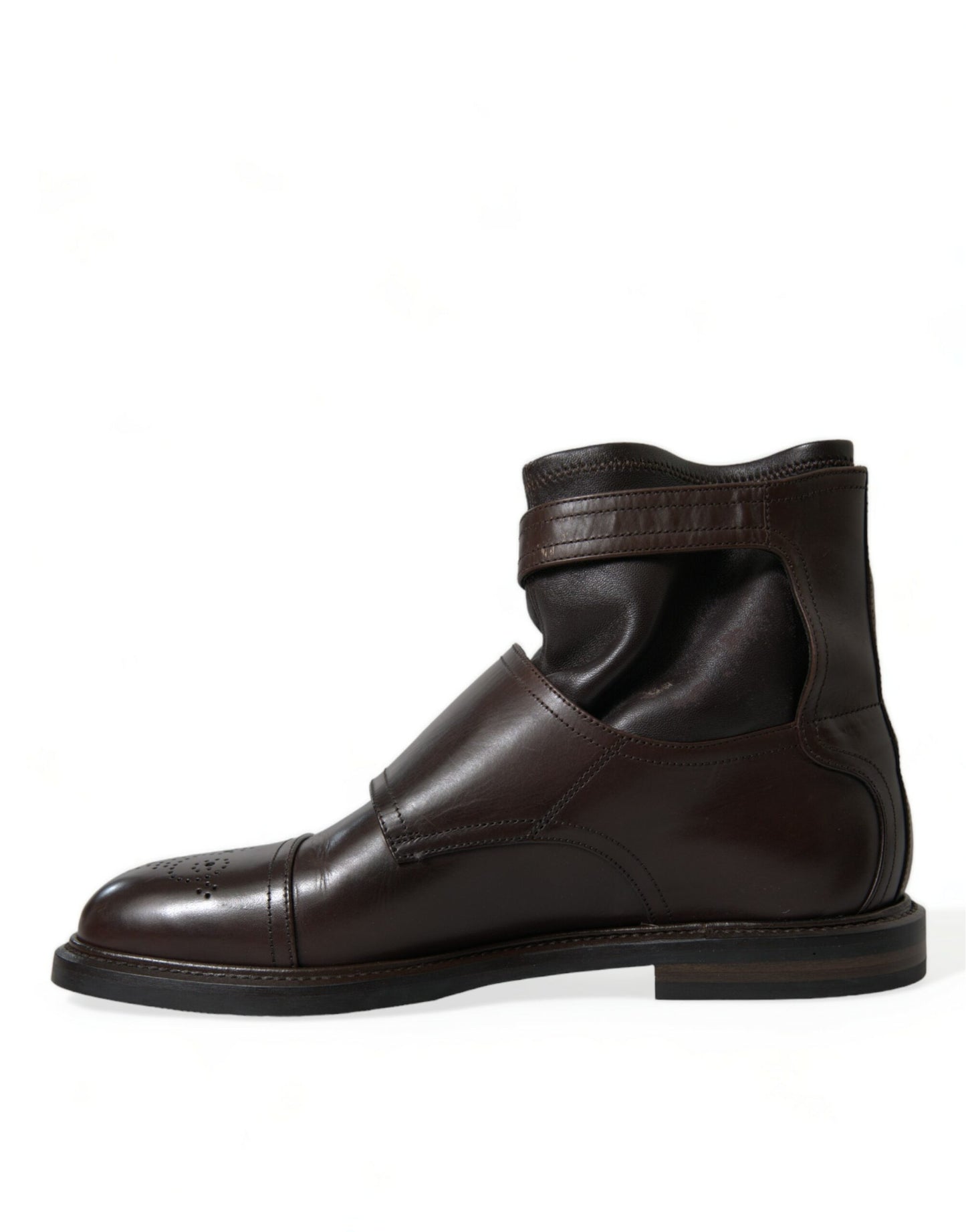 Dolce & Gabbana Elegante Herren-Stiefeletten aus Leder