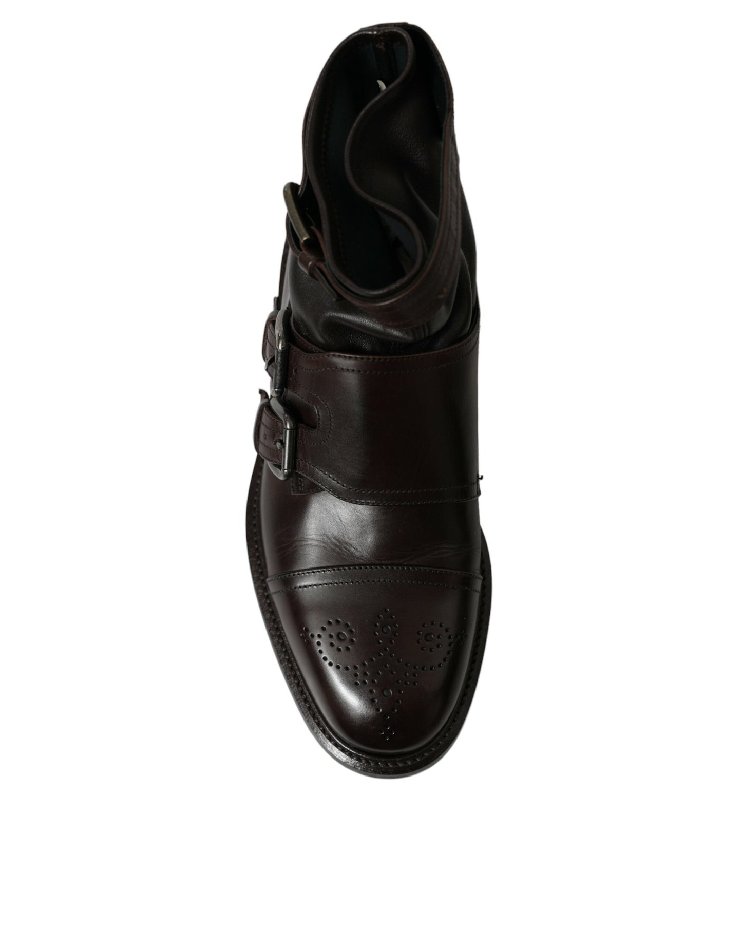 Dolce & Gabbana Elegante Herren-Stiefeletten aus Leder