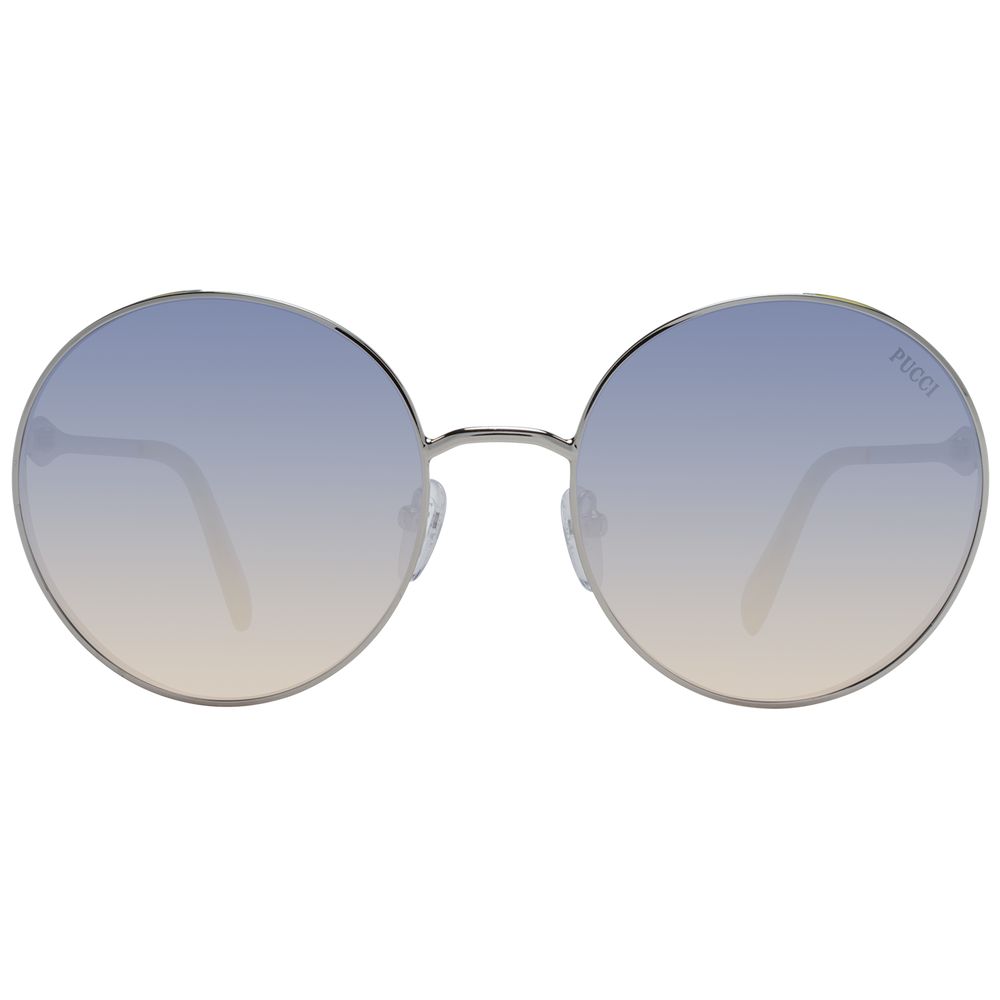 Emilio Pucci Silberne Frauen-Sonnenbrille