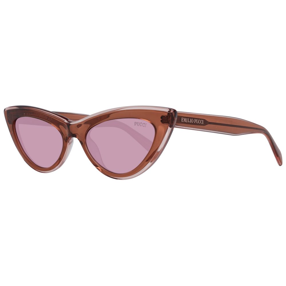 Emilio Pucci Braune Frauen Sonnenbrille