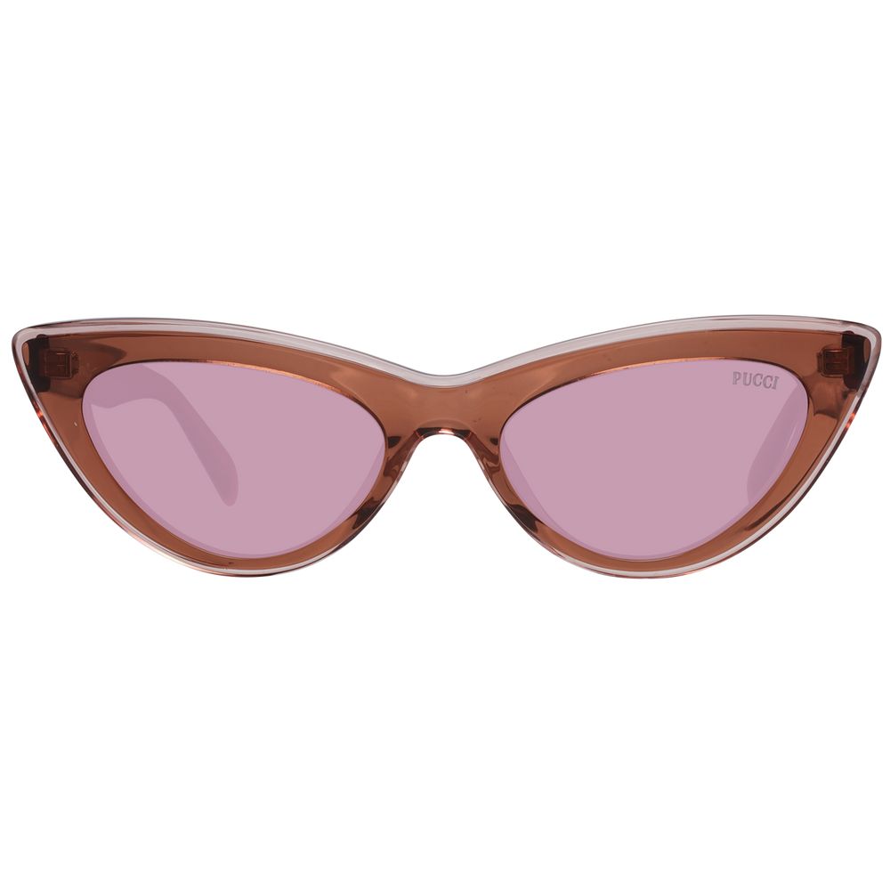 Emilio Pucci Braune Frauen Sonnenbrille