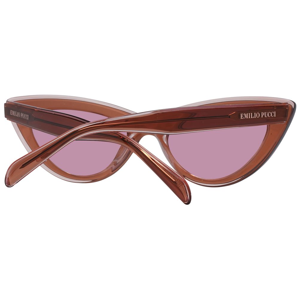 Emilio Pucci Braune Frauen Sonnenbrille