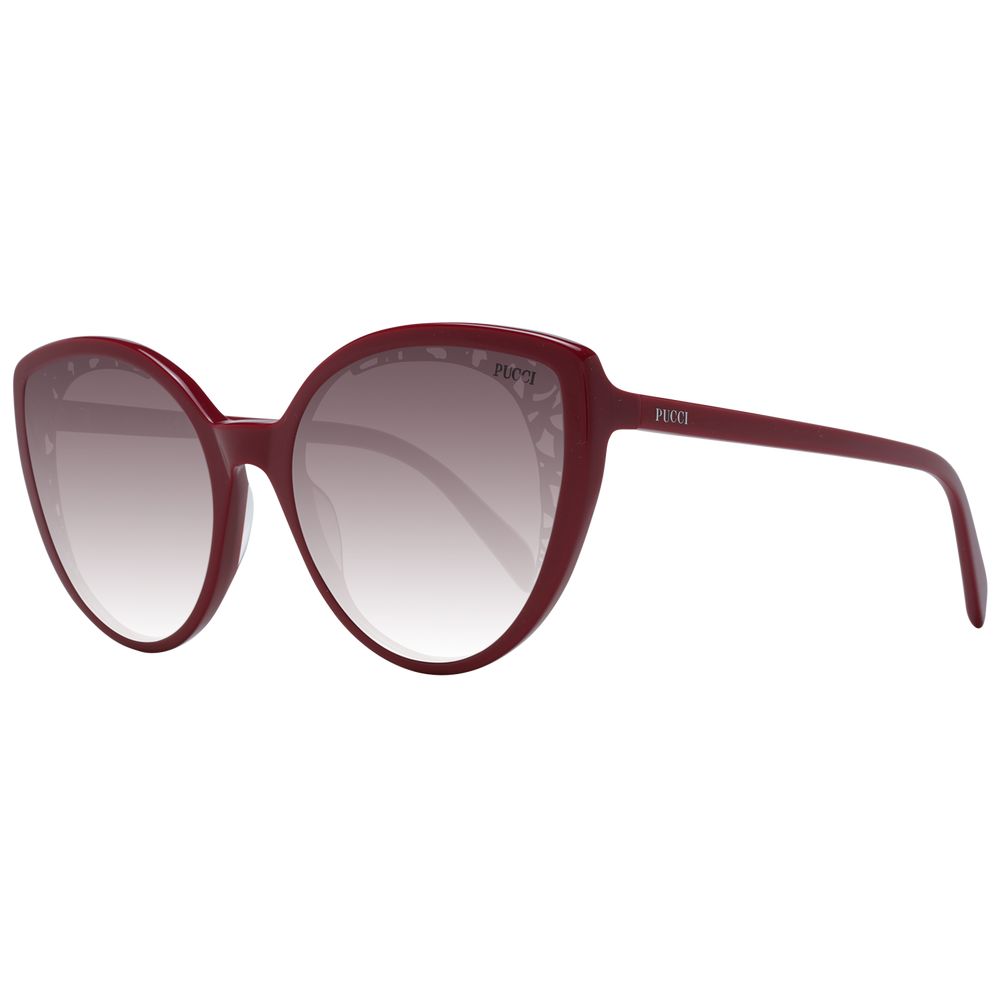 Emilio Pucci Rote Frauen-Sonnenbrille