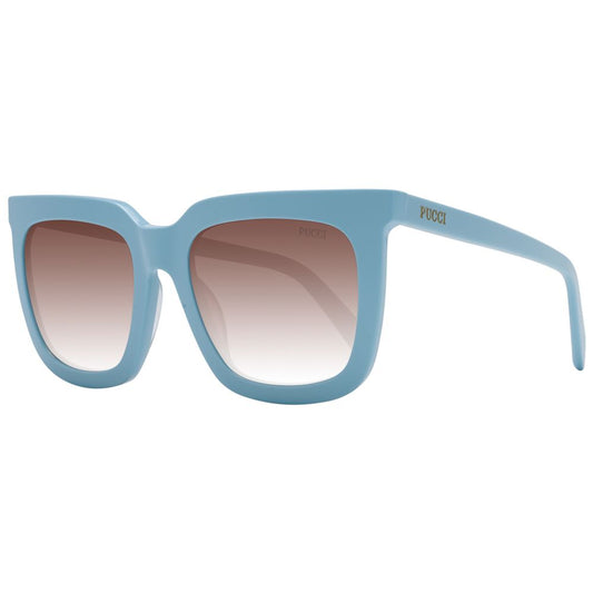 Emilio Pucci Blaue Frauen Sonnenbrille