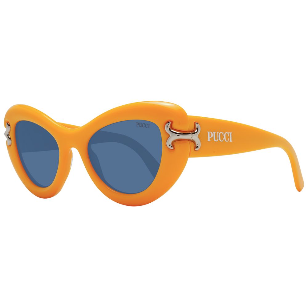 Emilio Pucci Gelbe Frauen-Sonnenbrille