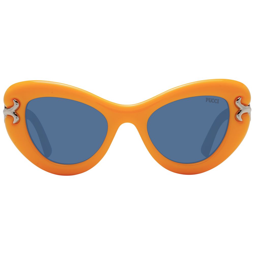 Emilio Pucci Gelbe Frauen-Sonnenbrille