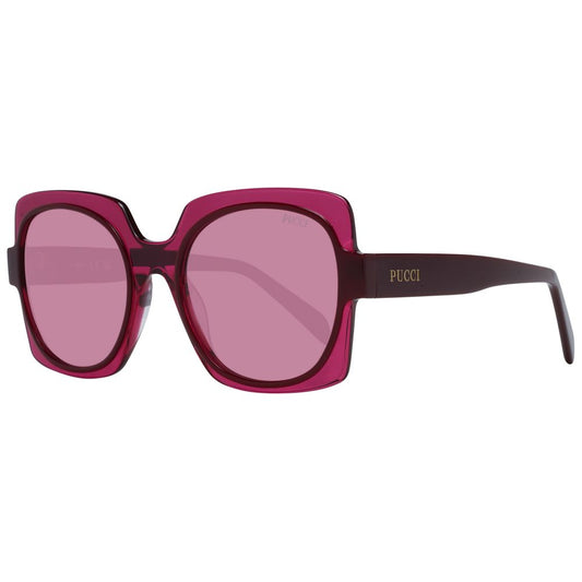 Emilio Pucci Burgundy Frauen Sonnenbrille