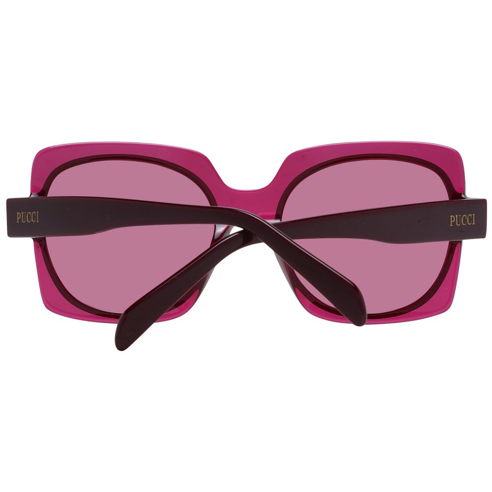 Emilio Pucci Burgundy Frauen Sonnenbrille