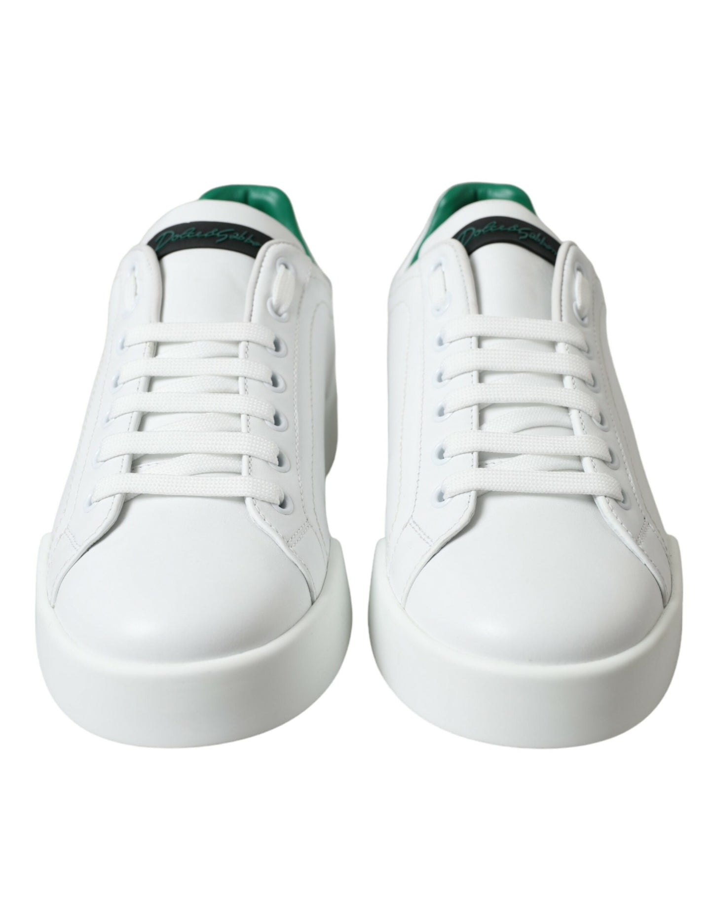 Dolce & Gabbana Elegante Portofino-Sneakers aus Kalbsleder