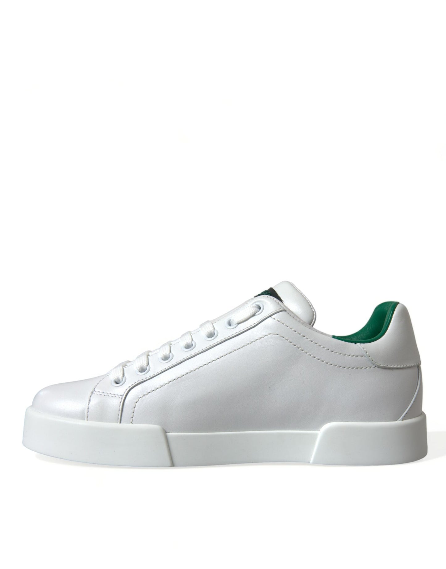 Dolce & Gabbana Elegante Portofino-Sneakers aus Kalbsleder