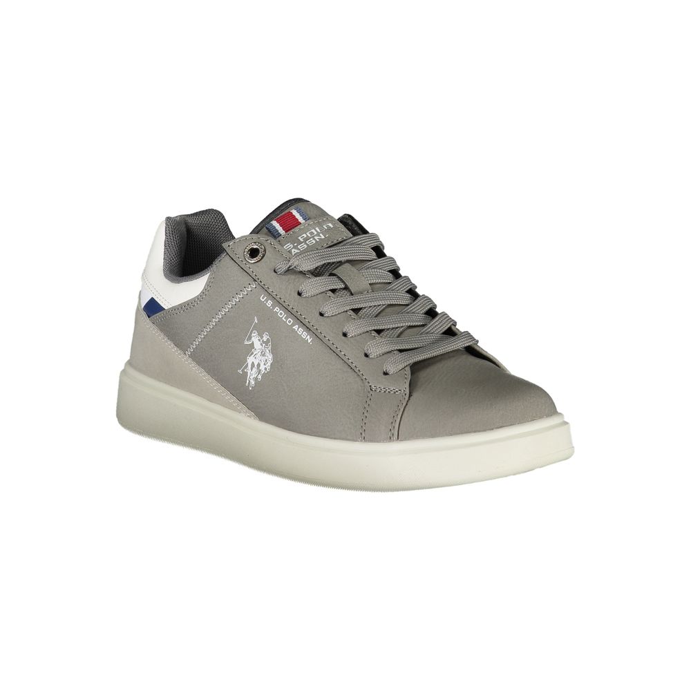 U.S. POLO ASSN. Schlichte graue Sneakers mit sportlichem Charme