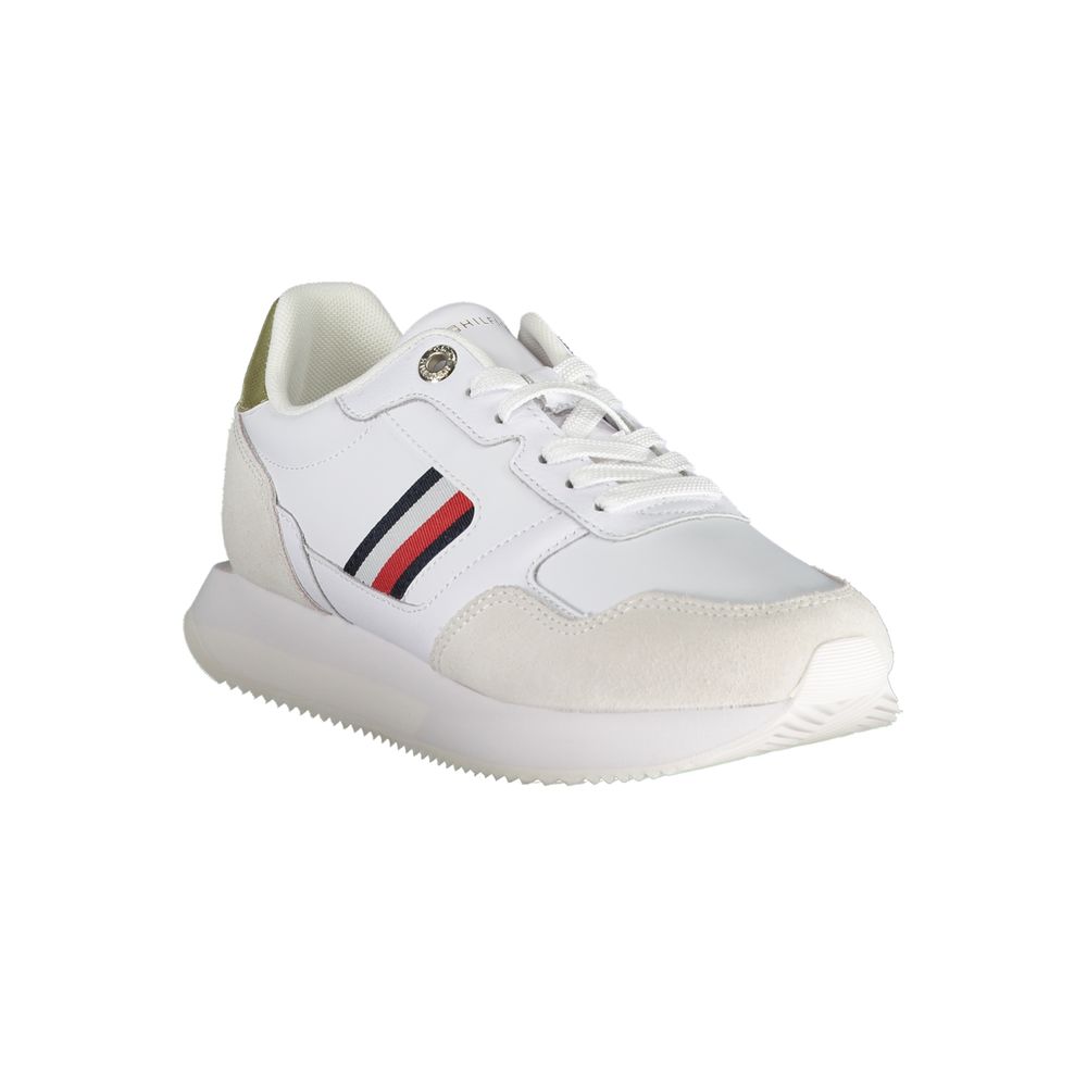 Tommy Hilfiger Weißes Leder Damen Sneaker