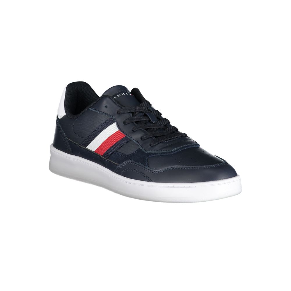 Tommy Hilfiger Blaue Polyethylen Herren Sneaker