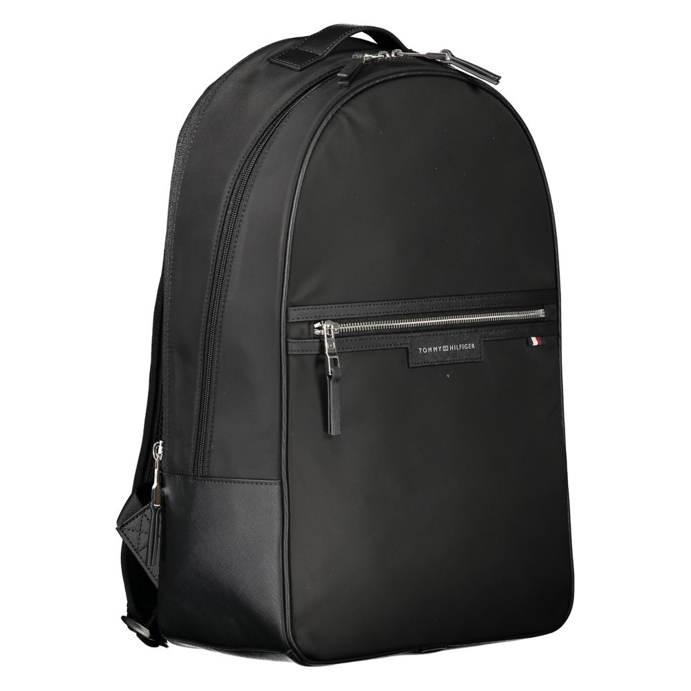 Tommy Hilfiger Schwarzer Polyester-Rucksack für Männer