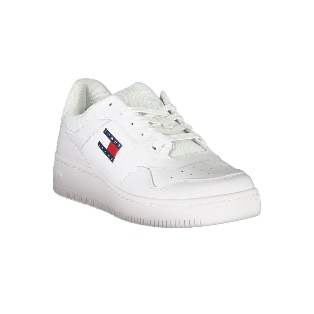 Tommy Hilfiger Weißes Leder Herren Sneaker